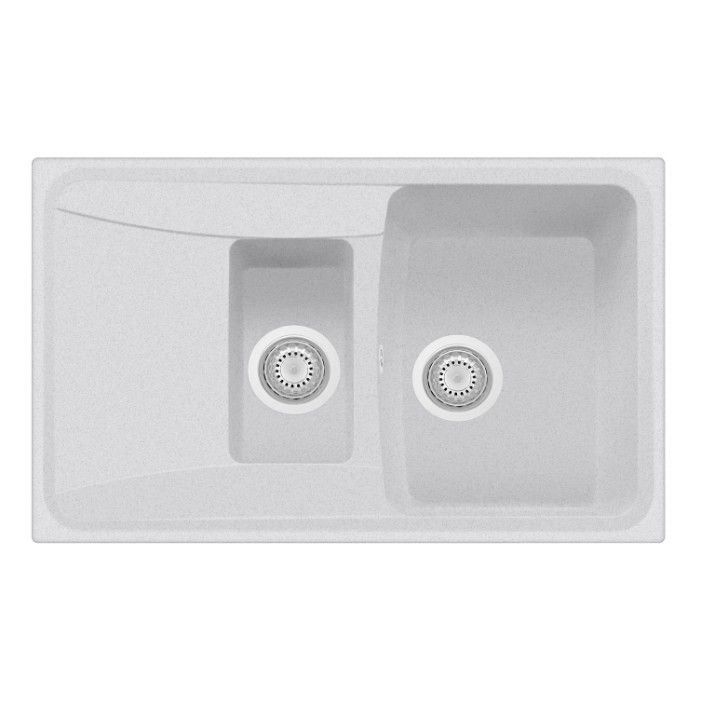 Chiuvetă de bucătărie Plados Roxana HR0791 UG90 Opal White