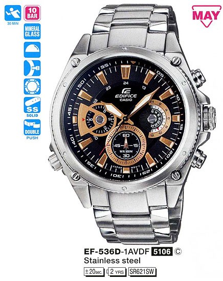 Наручные часы Casio EF-536D-1A