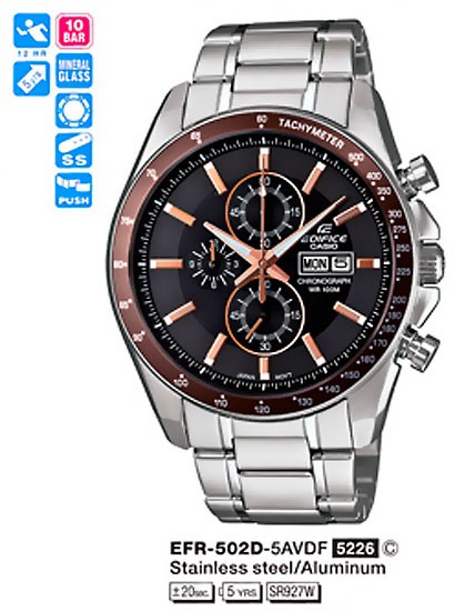 Ceas de mână Casio EFR-502D-5A