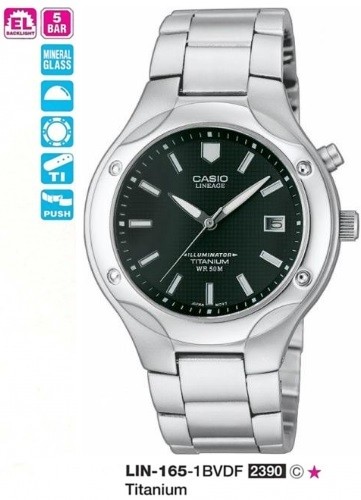 Наручные часы Casio LIN-165-1B