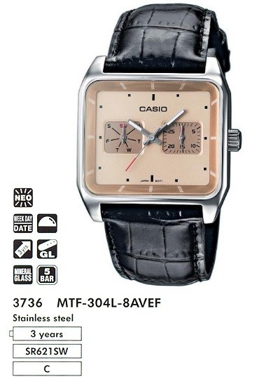 Ceas de mână Casio MTF-304L-8A