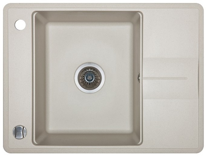 Chiuvetă de bucătărie Aquasanita Helika Bella SQB102 Silica