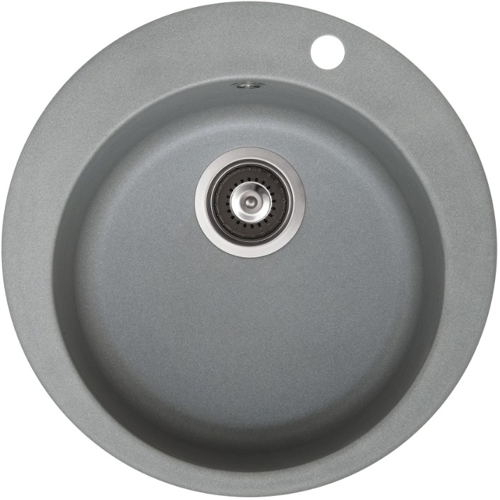 Chiuvetă de bucătărie Aquasanita Helika Clarus SR100 Alumetallic