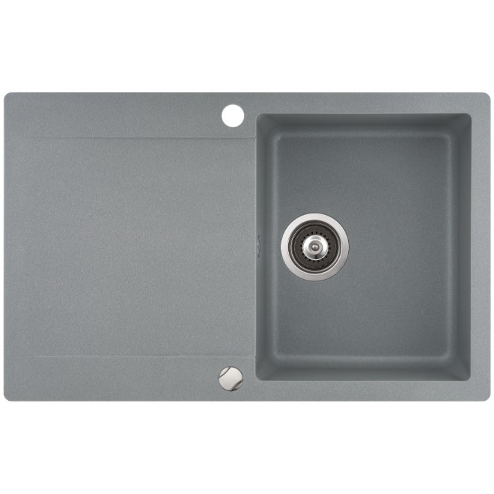 Кухонная мойка Aquasanita Helika Cuba SQC101 Alumetallic