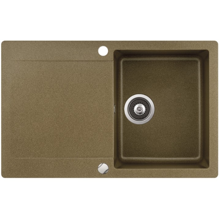 Кухонная мойка Aquasanita Helika Cuba SQC101 Brass