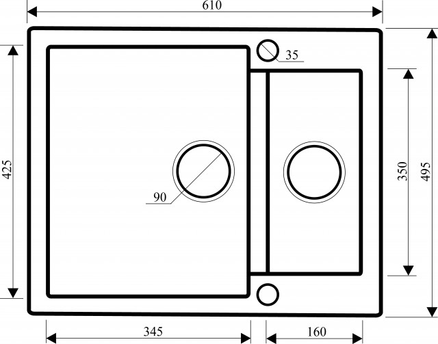 Кухонная мойка Aquasanita Cuba SQC150 Copper