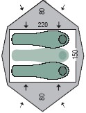 Cort Pinguin Tornado 2 Green