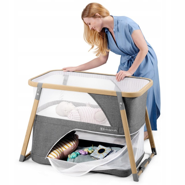 Колыбель Kinderkraft Sofi 4in1 Gray
