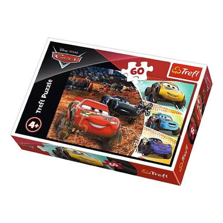Puzzle Trefl 60 Lightning McQueen with friends (17327)