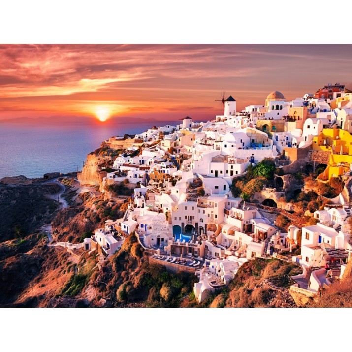 Пазл Trefl 1000 Sunset over Santorini (10435)