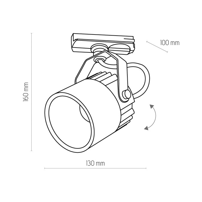 Трековый светильник Tk-Lighting Tracer 4144 White