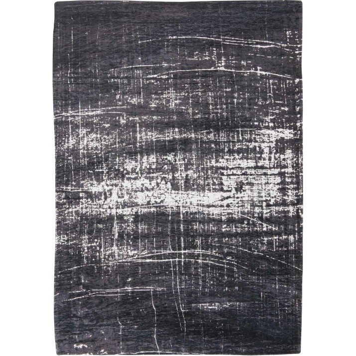 Covor Louis de Poortere Mad Men 8655 White on black 1.40x2.00m