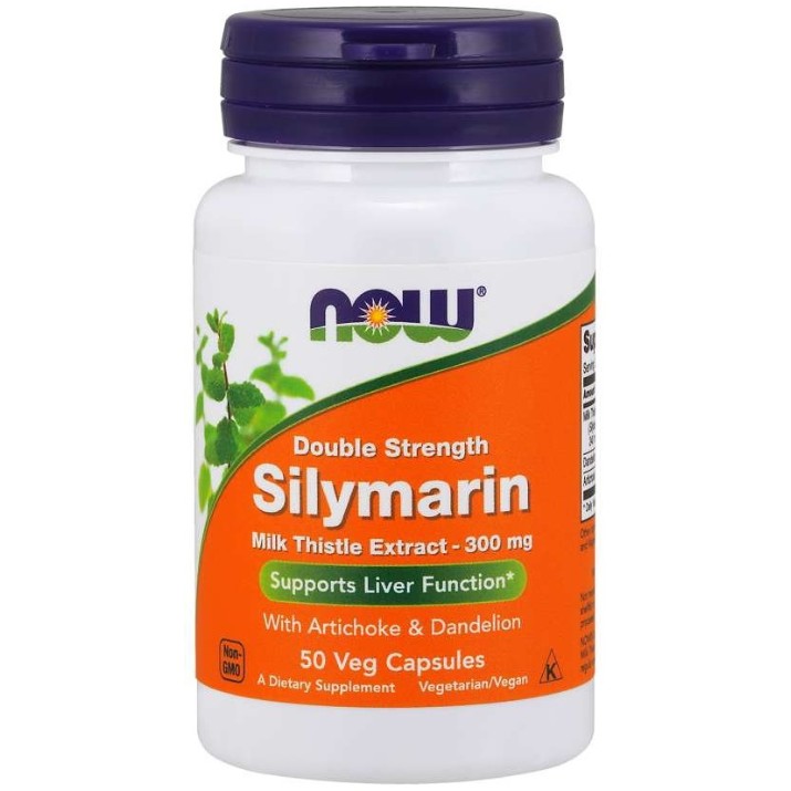 Пищевая добавка NOW Silymarin Milk Thistle 50cap