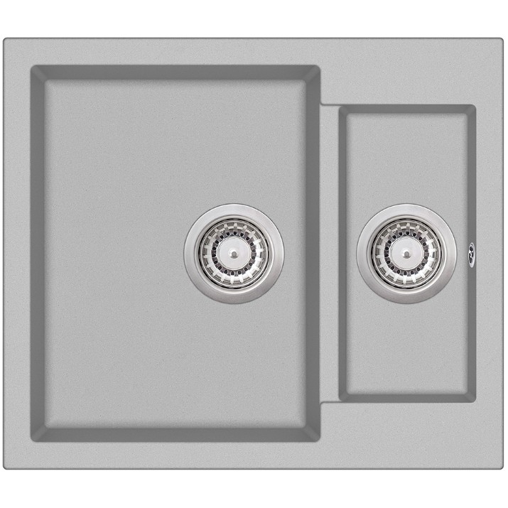 Chiuvetă de bucătărie Aquasanita Tesa SQT150 Argent