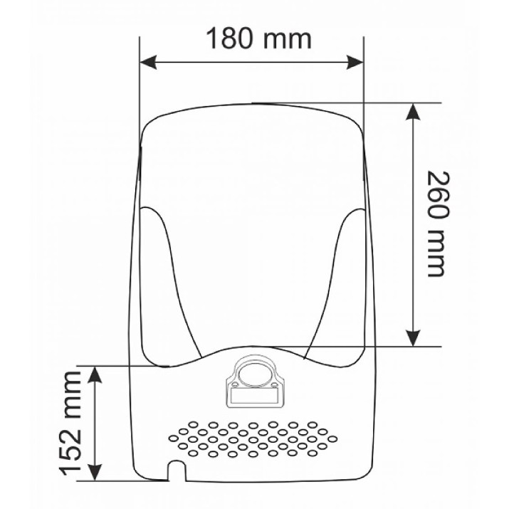 Uscător de mâini Gehler AK2803B