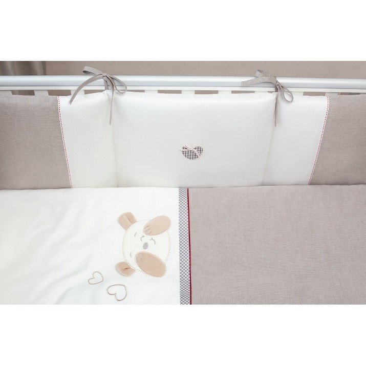 Детское постельное белье Perina Hide and seek Milky White (ПР6-01.5)