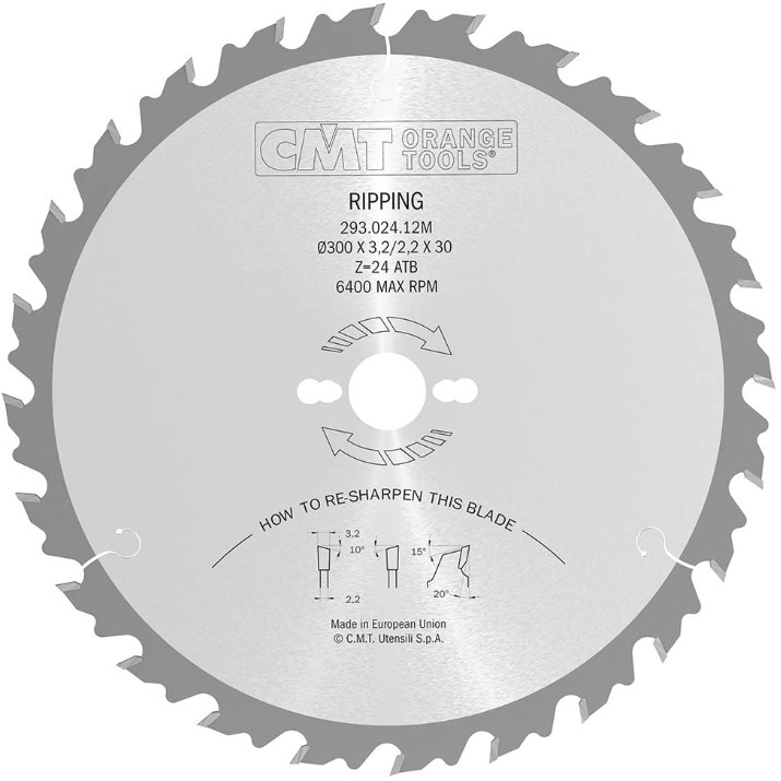Disc de tăiere CMT 293.024.12M