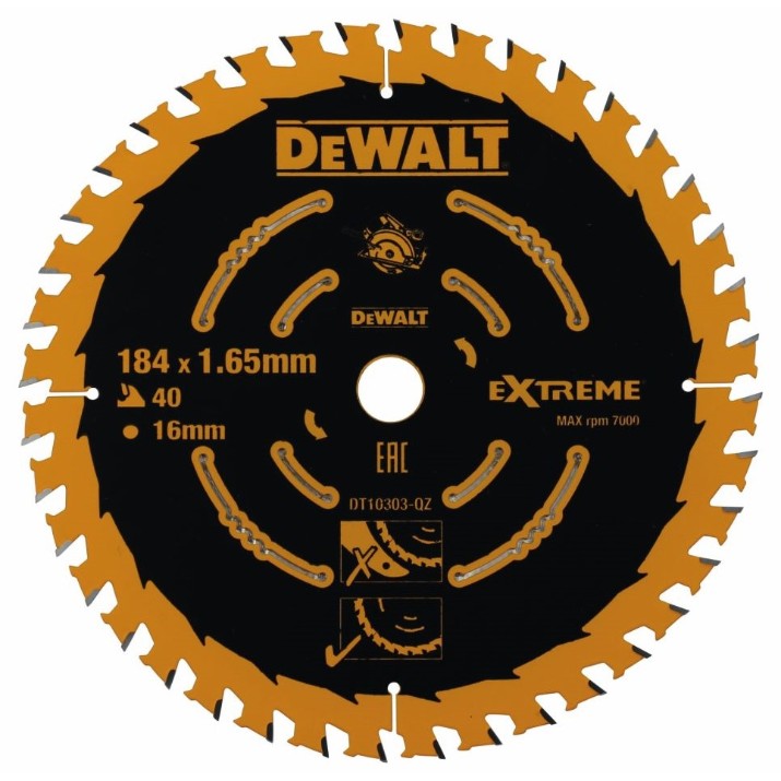 Disc de tăiere Dewalt DT10303 40T