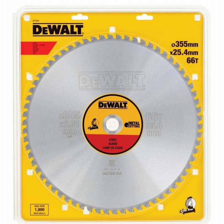 Диск для резки Dewalt DT1926 66T