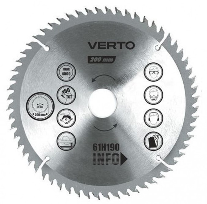 Диск для резки Verto 61H190
