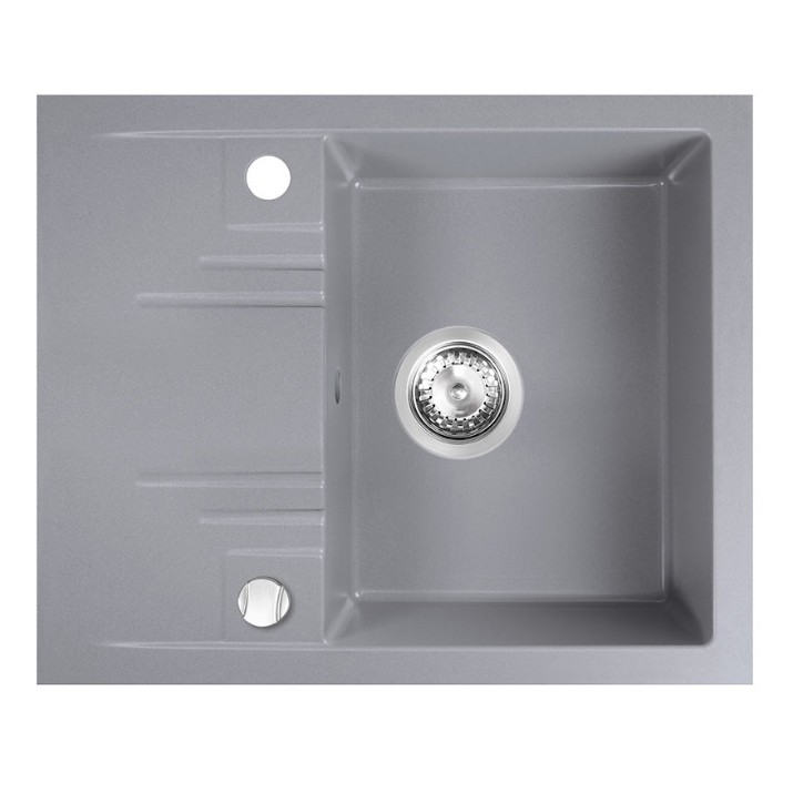 Кухонная мойка Ferro DRGM48/58GA 580x480mm Gray (04991)  