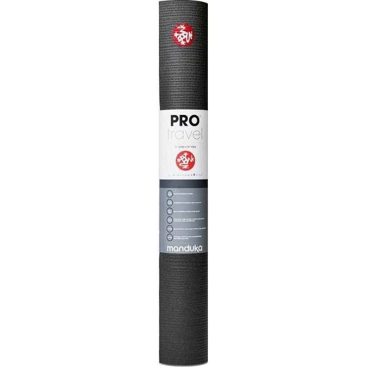 Covoraș fitness Manduka Pro Travel Black 2.5mm