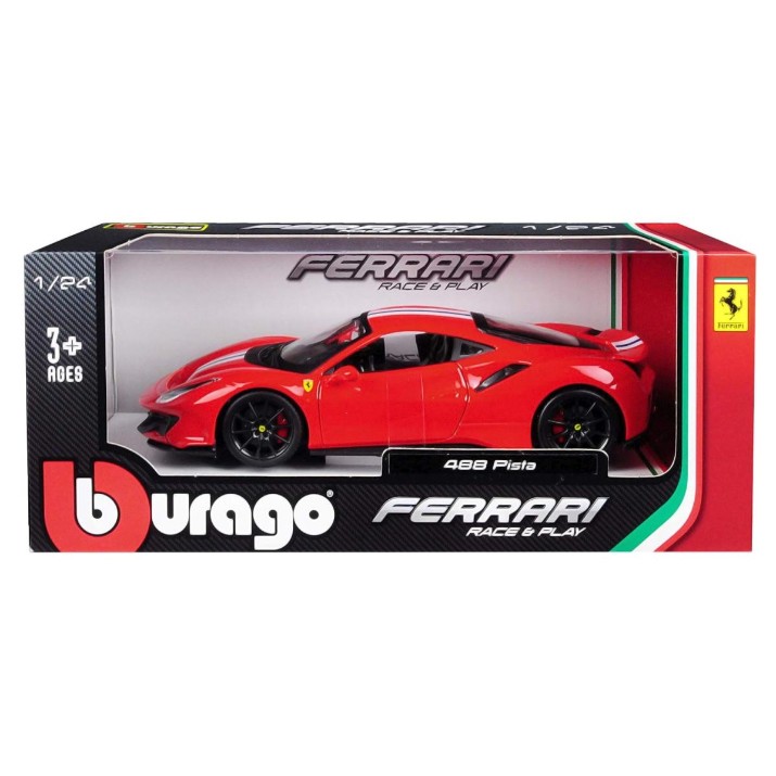 Mașină Bburago Ferarri 488 Pista (18-26026)  