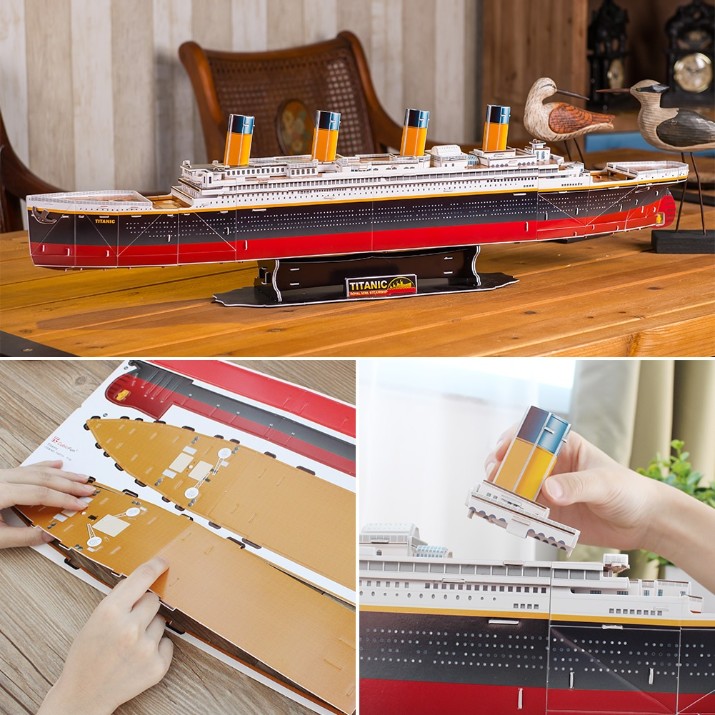 3D пазл CubicFun Titanic Large (T4011h)