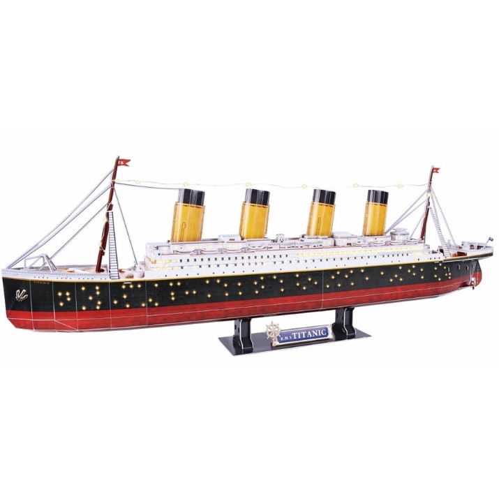 3D-puzzle CubicFun Titanic Led (L521h)