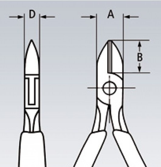 Кусачки Knipex KN-7702130