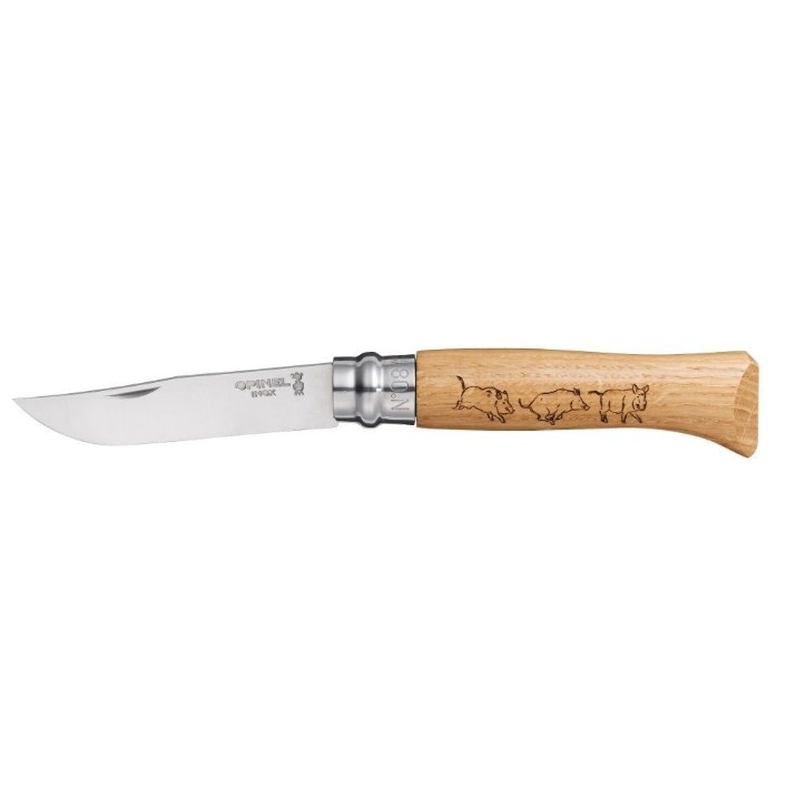 Нож Opinel Animalia Boar N08