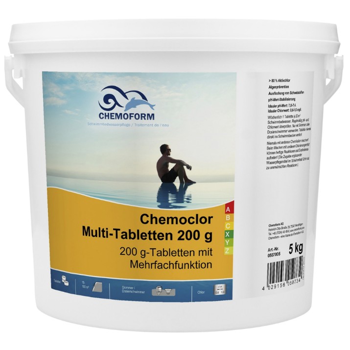 Многофункциональные таблетки Chemoform Multi-Tabletten 25х200g