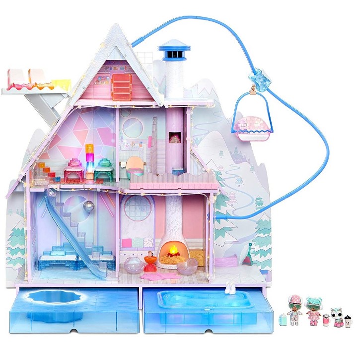 Căsuță pentru păpuși L.O.L Winter Disco Chalet (562207) 