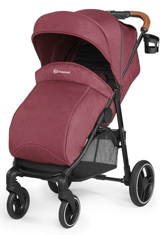 Коляска Kinderkraft Grande Burgundy