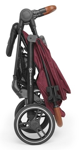 Коляска Kinderkraft Grande Burgundy