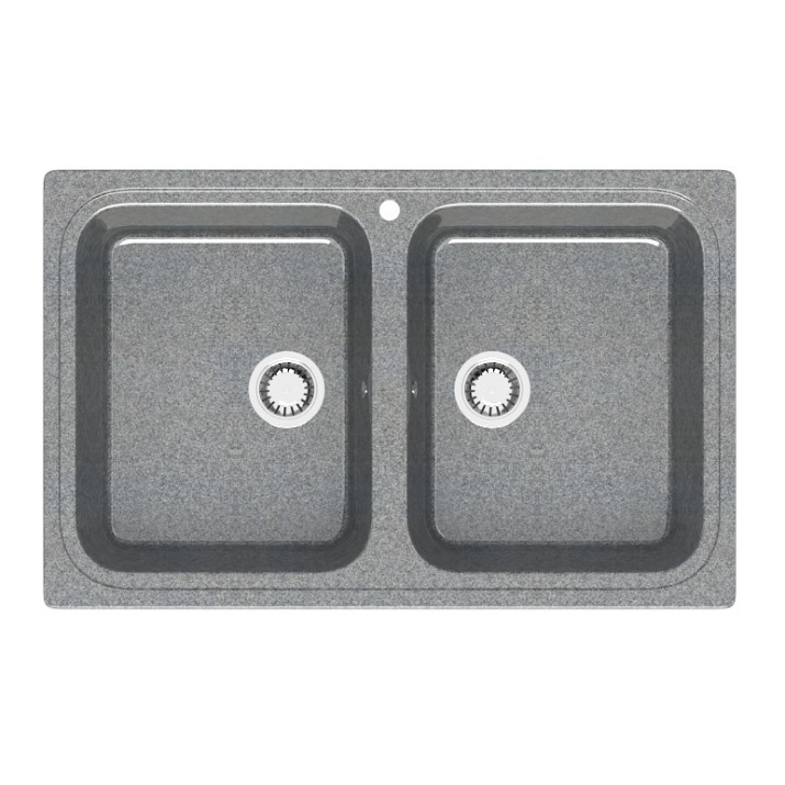 Chiuvetă de bucătărie Marrbaxx Evon Z020Q8 Dark Gray