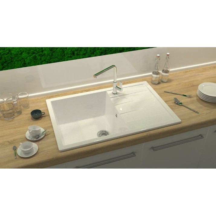 Chiuvetă de bucătărie Marrbaxx Joly Z161Q18 Cream