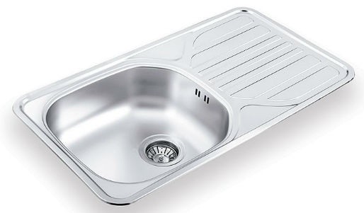 Кухонная мойка Becky 78 43 0.6 BK EPL Left