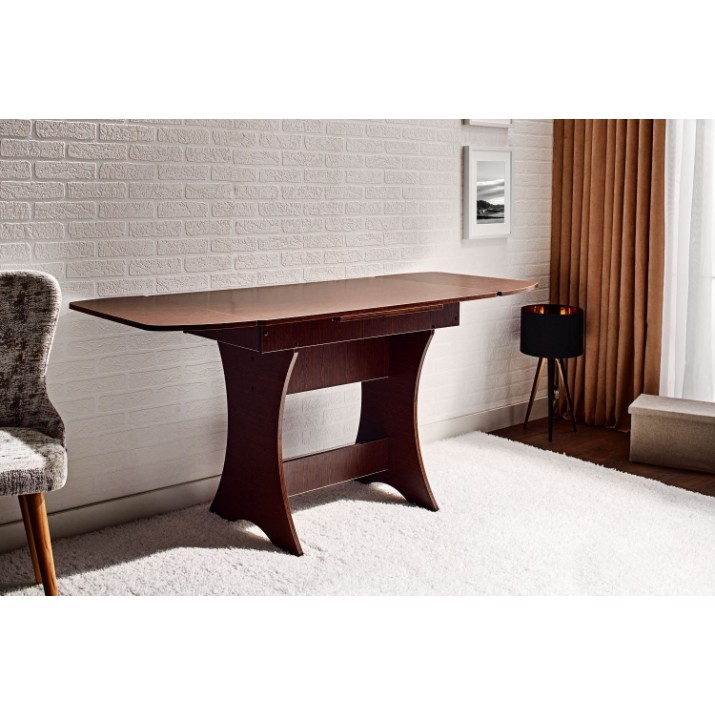 Masă pentru bucătărie Ambianta Cleo-3 1050x680x775mm Sonoma inchis