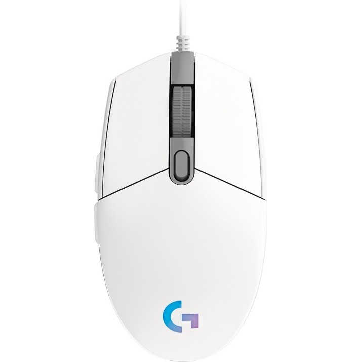 Mouse Logitech G102 Lightsync White (910-005824)