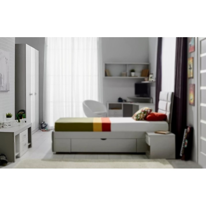 Детский шкаф Ambianta Amigo 3D Gray