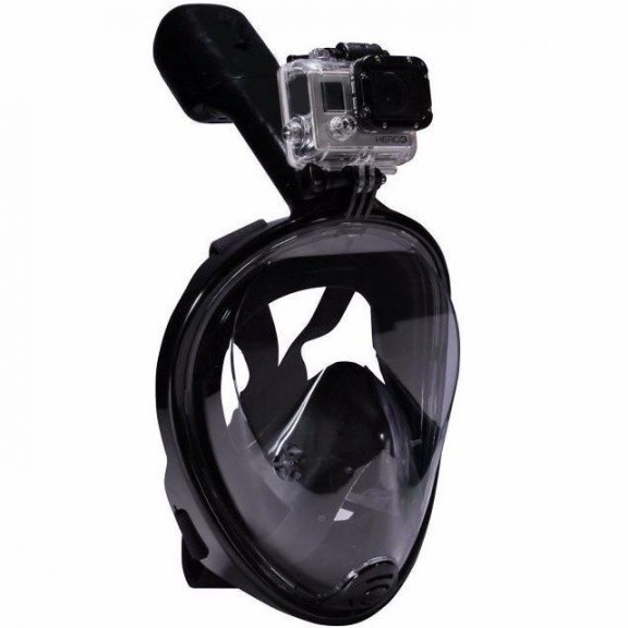 Маска для плавания Aqua L/XL Black M2068G