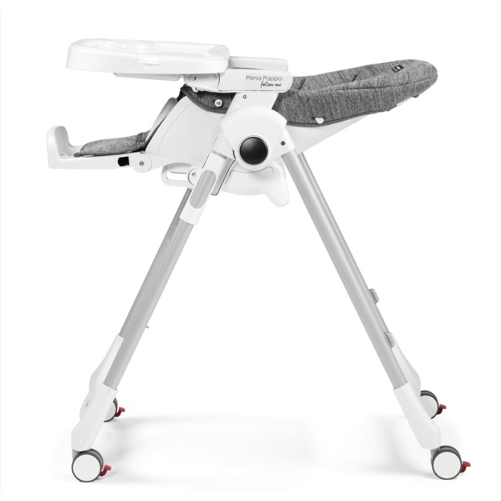 Scaun de masa Peg Perego Prima Pappa Follow Me Wonder Grey (IH01000000WD53)