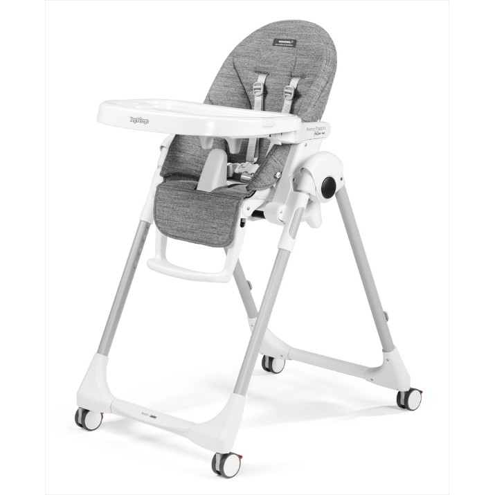 Scaun de masa Peg Perego Prima Pappa Follow Me Wonder Grey (IH01000000WD53)