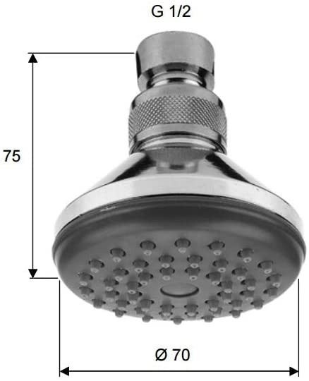 Душевая головка Remer 351AX