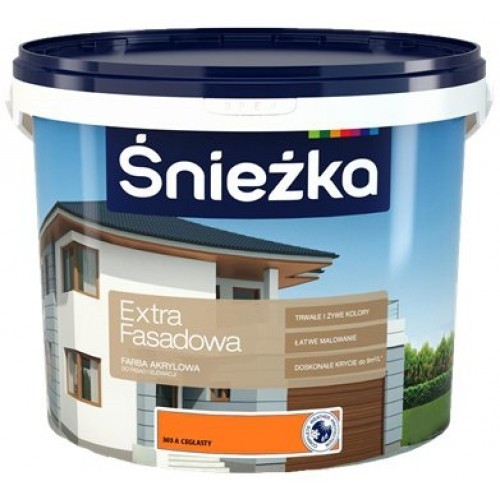 Краска Sniezka Extra Fasadowa 10L