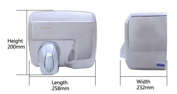 Uscător de mâini Interhasa HSD-A90192