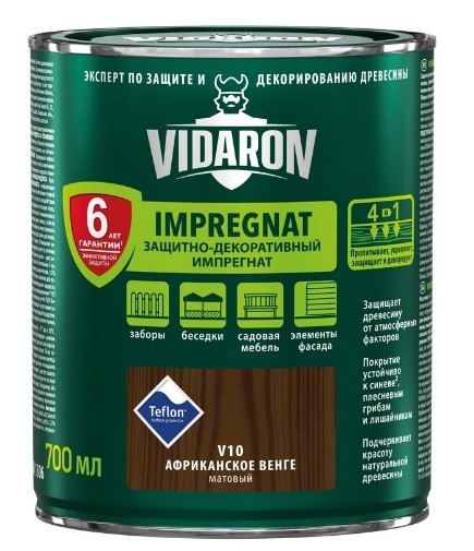 Пропитка для дерева Vidaron V10 0.70L