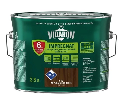 Пропитка для дерева Vidaron V10 2.5L