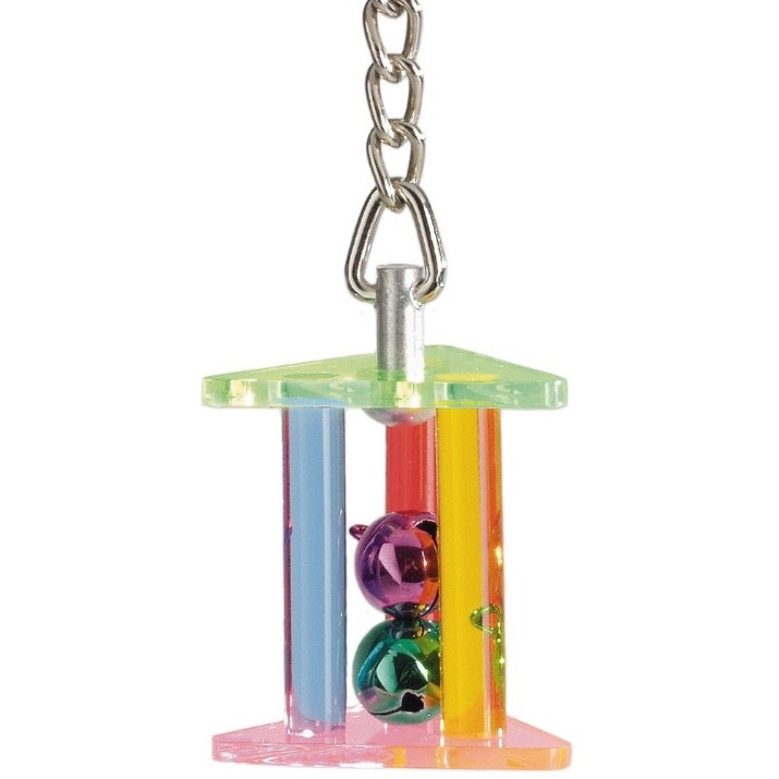 Игрушка для птиц Beeztees Toy with Two Bells (10473)